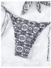 Black and White Floral
