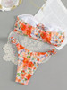Orange Multi Floral