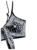 Black and White Paisley