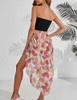 #1 Tropical Leaf Print Multi Color