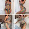Rainbow Mini Dress