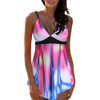 Pink White Bathing Suits Women Plus Size