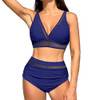 Navy Bathing Suits for Women Over 50 Tummy Control