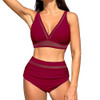 Red Bathing Suits for Women Over 50 Tummy Control