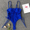 Blue Black Bathing Suits for Women