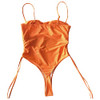 Orange Black Bathing Suits for Women