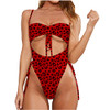 Wine Black Bathing Suits for Women