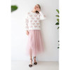 White-pink Fuzzy Hearts
