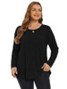 Black Scoop Neck