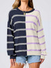 Navy Blue Apricot