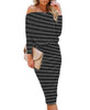 Striped Black