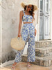 Blue White Flower