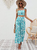 Mint Blue and White