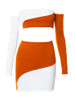 Orange White