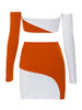 Orange White