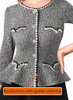 Black Tweed+black