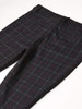 Black/ Burgundy Plaid