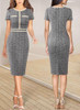 Black Tweed Short Sleeve-2 Black Tweed Short Sleeve-2
