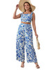 Blue Floral Plus