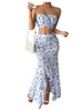 Blue and White