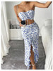 Blue and White