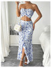 Blue and White