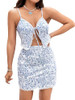 Blue and White