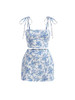 Blue and White