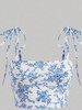Blue and White