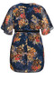 Navy Fl Twist