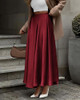 Solid Wine Red