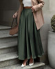 Solid Dark Army Green