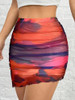 Red Tie Dye