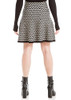 Black/Camel Dot Stripe