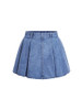 Pleated Blue
