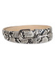 Faux Snake Skin