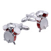 Silver & Red
