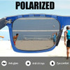 Tr90 Clear Blue / Silver Mirrored