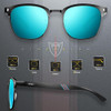 Black-blue/Mirrored