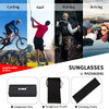 Matte Black Frame / Polarized Mirror Blue Lens