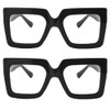 P1 2 Bright Black Frame
