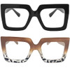 P8 Black+ Brown/Leopard Frame