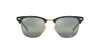 Green on Gold/Dark Green Mirrored Polarized
