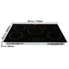 Timer & Child Lock Included, 9 Power Levels for Simmer Steam Slow Cook Fry