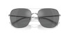 Matte Silver/Gunmetal Mirror