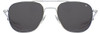 Silver / True Color Gray Polarized Lens