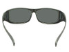 Silver Gray Frame Med Dark Gray Lens