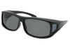 Black-med Dark Gray Lens