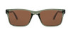 Crystal Olive Frame / Copper Lens