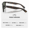 Matte Havana Frame |Polarized Dark Green Lens